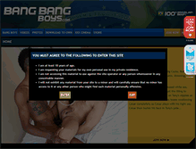 Tablet Screenshot of bangbangboys.com